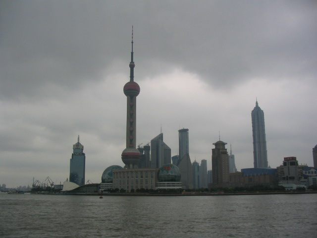 Shanghai med det berömda TV-tornet Foto: Wikimedia