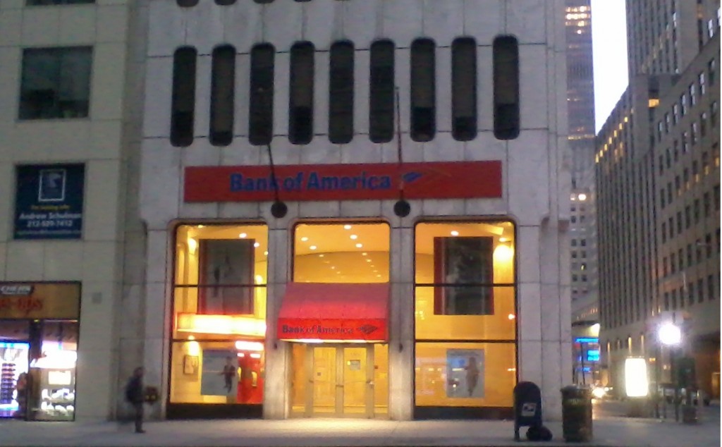 Bank of America -ett av verktygen för en judisk kartell att kontrollera världsekonomin? Foto: Susanne P Fernandes