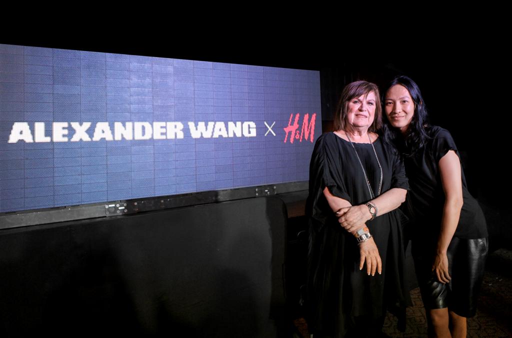 Margareta van den Bosch with Alexander Wang. Foto: H&M.