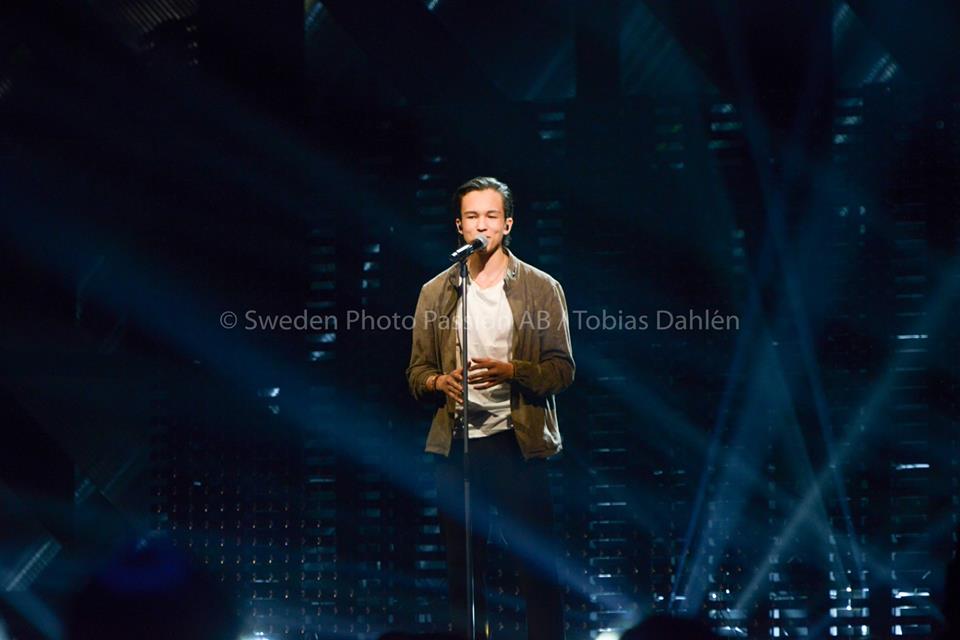 Frans gick direkt till final med sin låt If Im Sorry. Foto: Sweden Photo Passion AB.