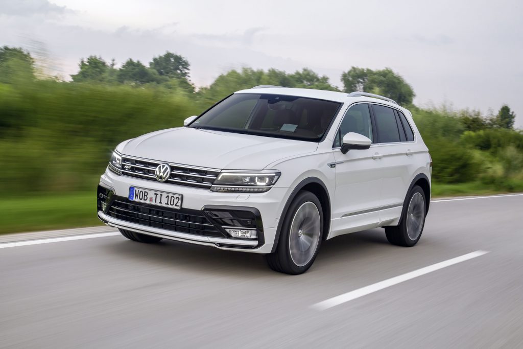  Volkswagen Tiguan blir en av de första modellerna med det nya partikelfiltret för bensinmotorer. Foto: Volkswagen. 