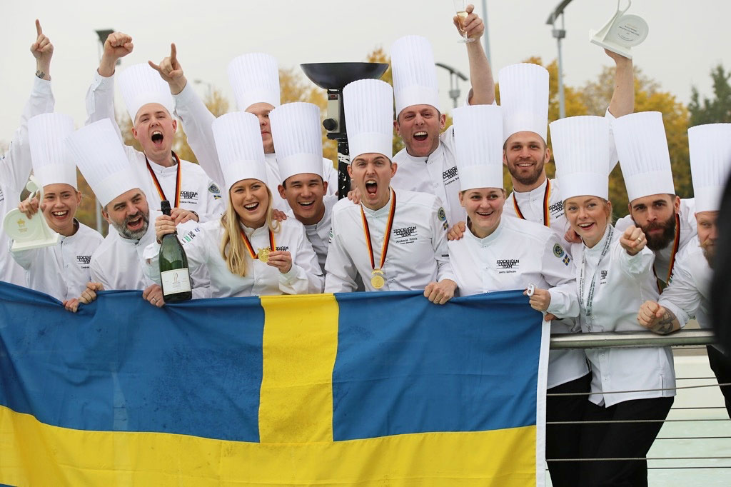OS-mästare 2016 - Stockholm Culinary Team. 