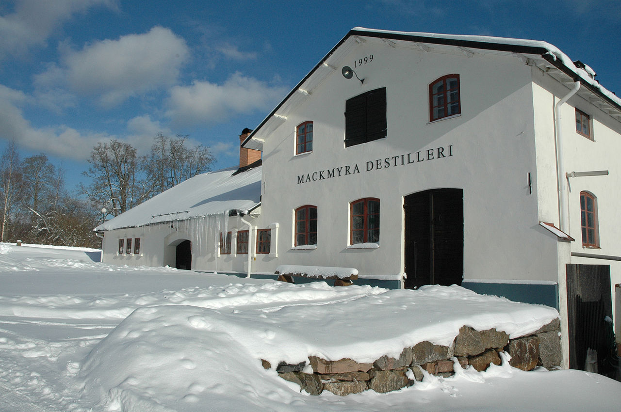 Mackmyra destilleri. Foto: Mackmyra Svensk Whisky AB