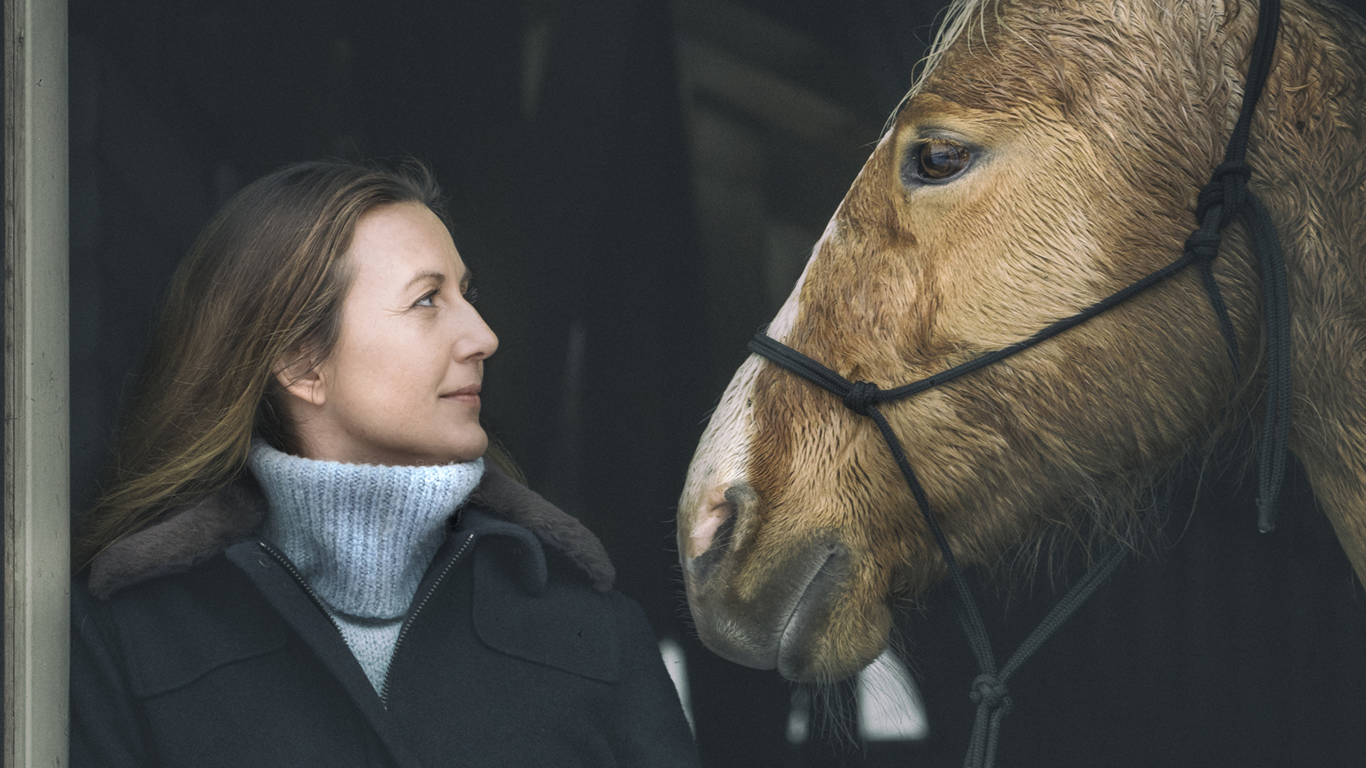 Sanna Lundell i nya serien Flocken. Foto: Ulrika Malm 
