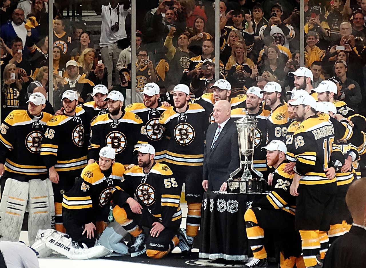 Boston Bruins vinner Prince of Wales-trofén 2013. Foto: Michael Miller 