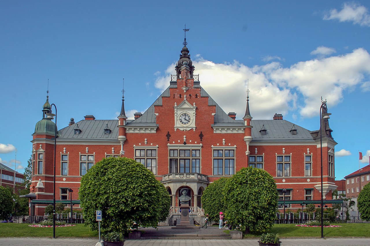Umeå rådhus. Foto: Tage Olsin 
