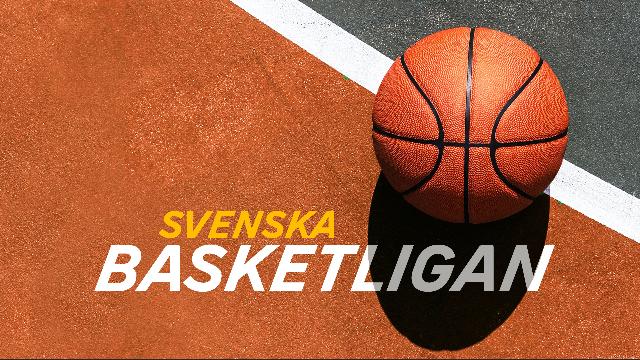 Basketboll på en plan.  Svenska basketligan. Foto: Bildbyrån 