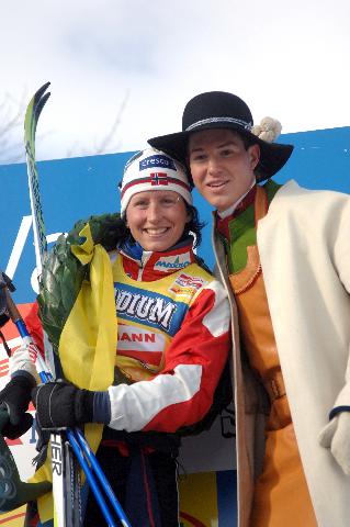Marit Björgen 2006 Världscupen i Vasaloppsspåret. Foto: Vasaloppet/Nisse Schmidt
