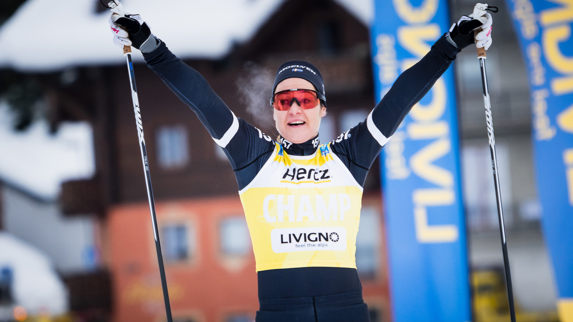  Brita Johansson Norgren vinner totalcupen 2020. Foto: Magnus Östh/Visma Ski Classics 