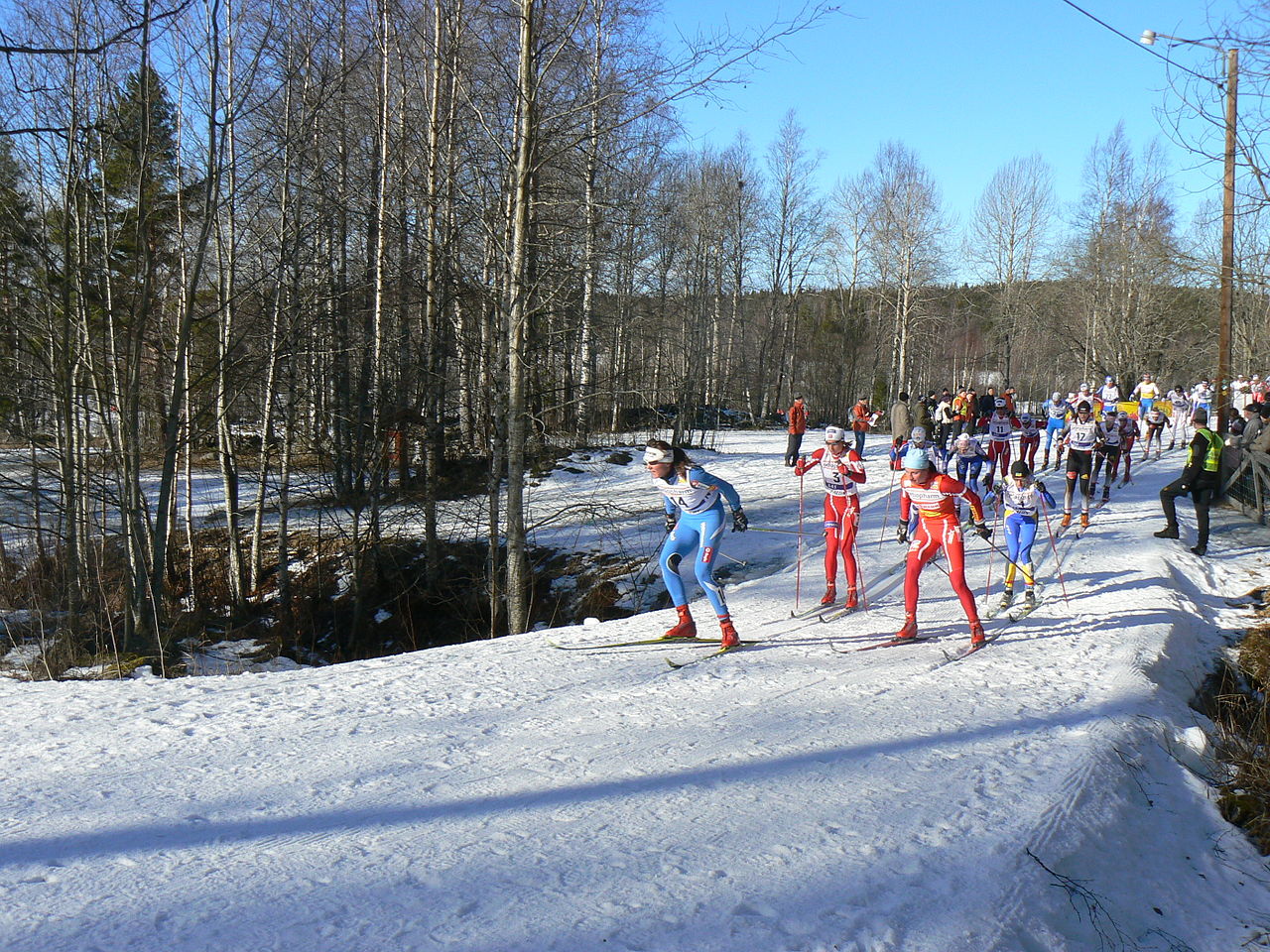 Svenska Skidspelen i Falun 2008. Foto: Skvattram 